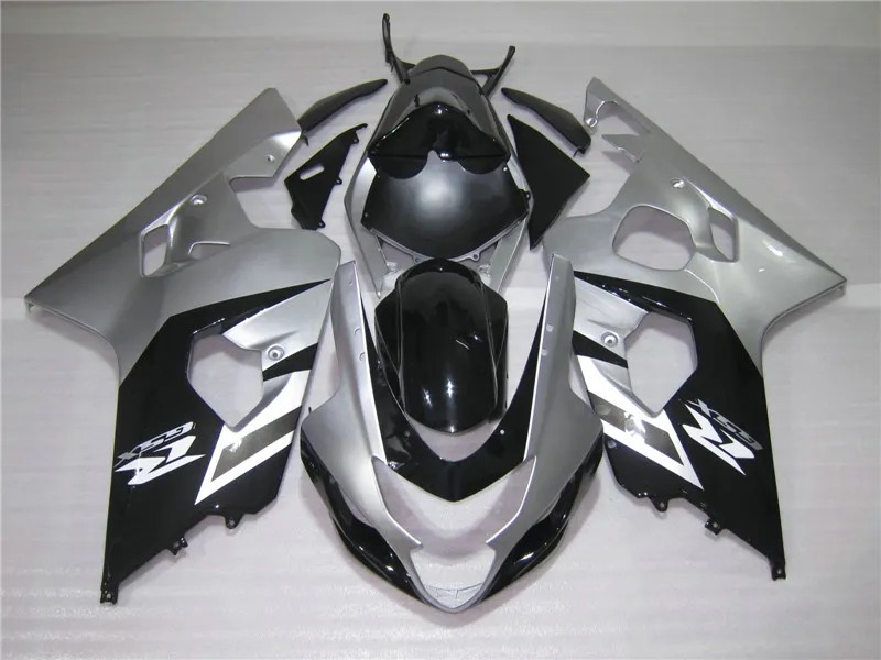 スズキGSXR600 GSXR750 04 05 K4アフターマーケットGSX-R600 / 750 2004 2005ブラックスライバフェアリングVG78