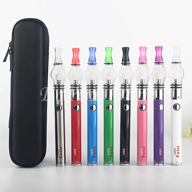 UGO Twist Waporyzator WAP VAPE PEN UGO-TWIST Zmienny napięcie Bateria 650 mAh 900 mAh Multi Colour