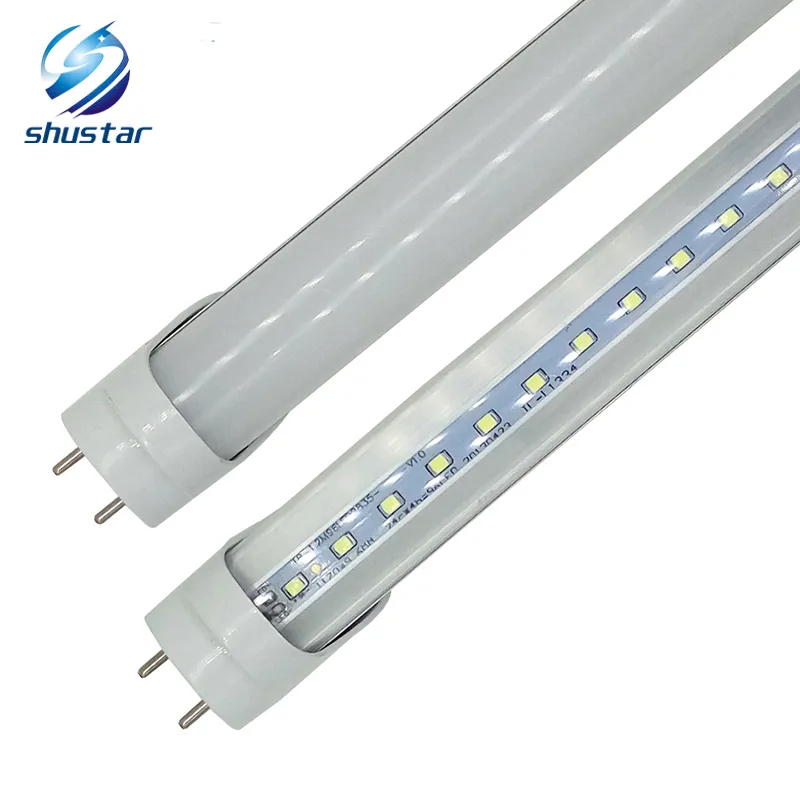 12W 1100LM SMD 2835 개 빛 램프 2피트 LED T8 튜브 0.6 2피트는 85-265V 형광등 LED 조명 600MM