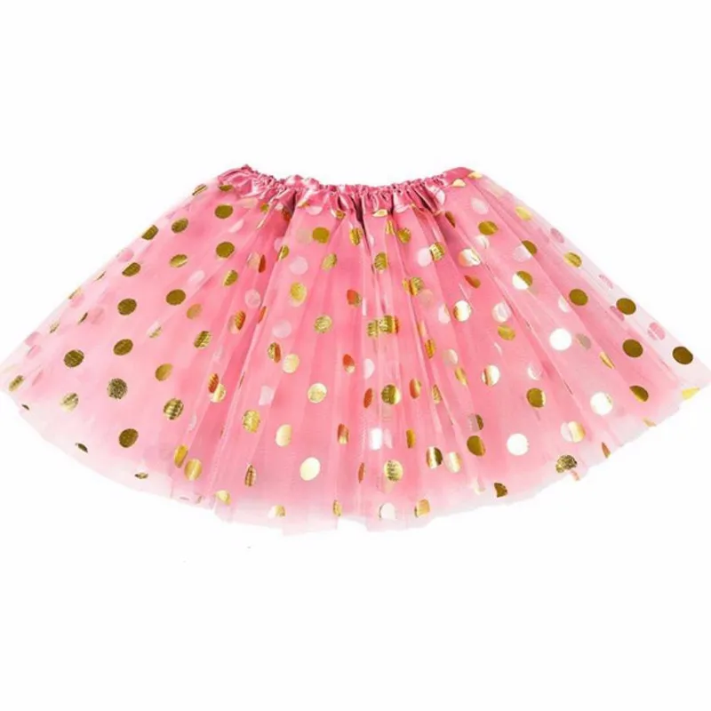Yenidoğan Bebek Bronzing Dot Tutu Etekler Ins Moda Net İplik Bebek Kız Prenses Etekler Tutu Elbise 8 Renkler Çocuklar Dantel Etek C3797