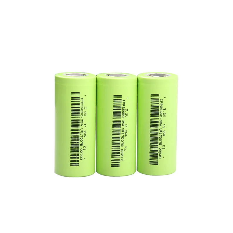 중국 브랜드 LCB 26650 LiFePO4 배터리 IFR26650-35A EV 용 3.2V 3500mAh 26650 리튬 이온 배터리