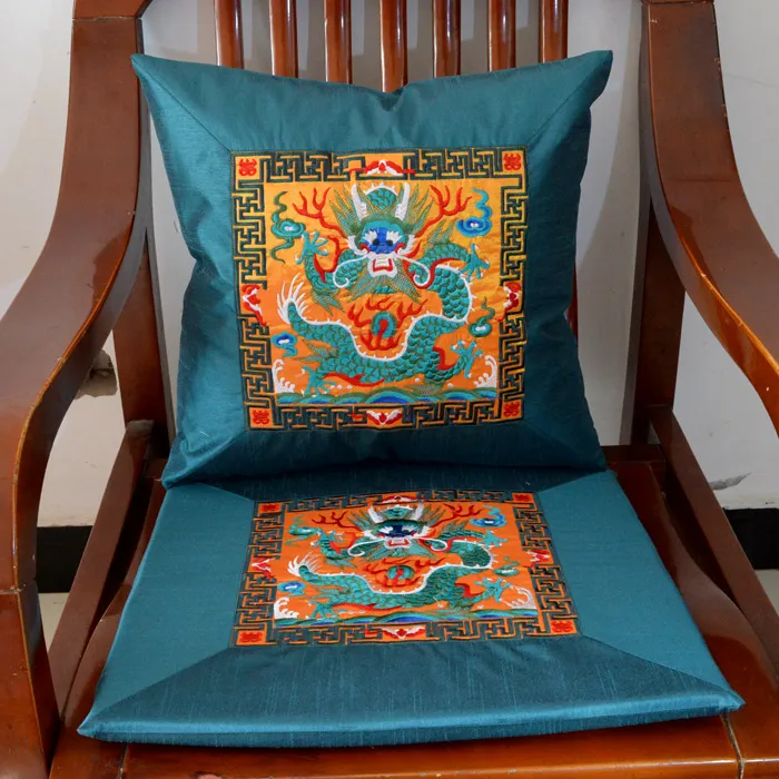 Patchwork Vintage Seat Cover Chair Seat Cushion Pad Christmas