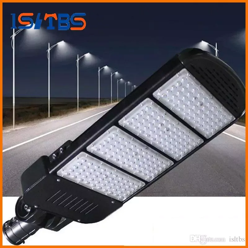 Éclairage extérieur lampadaire LED haut pôle 80W 100W 120W 150W 200W 250W éclairage routier LED bras de sélection lumières réverbères étanche IP67