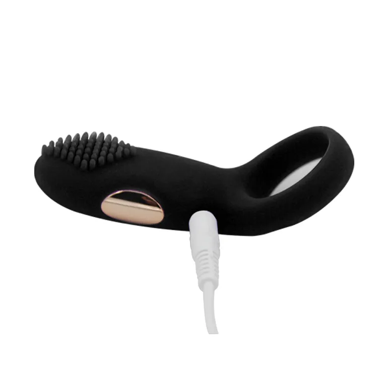 Vibrerande Penis Ring Sexleksaker för män Par Bullet Vibrator Cock Ring Clitoris Stimulator Delay Ejaculation 12 Speed