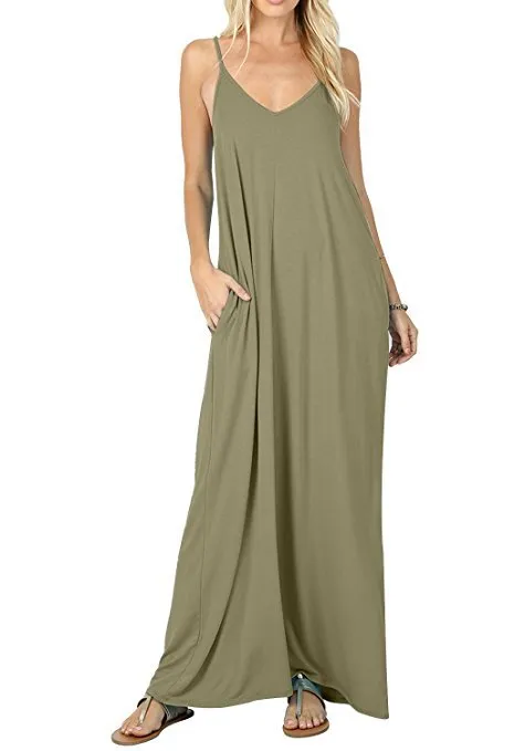 Grey maxi dress best sale casual
