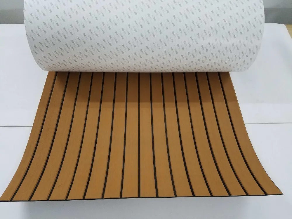 Uxcell EVA Platelage Tapis Noir 90x21 Pouces - Neuf Sous Emballage - Idéal Bateau/Voiture