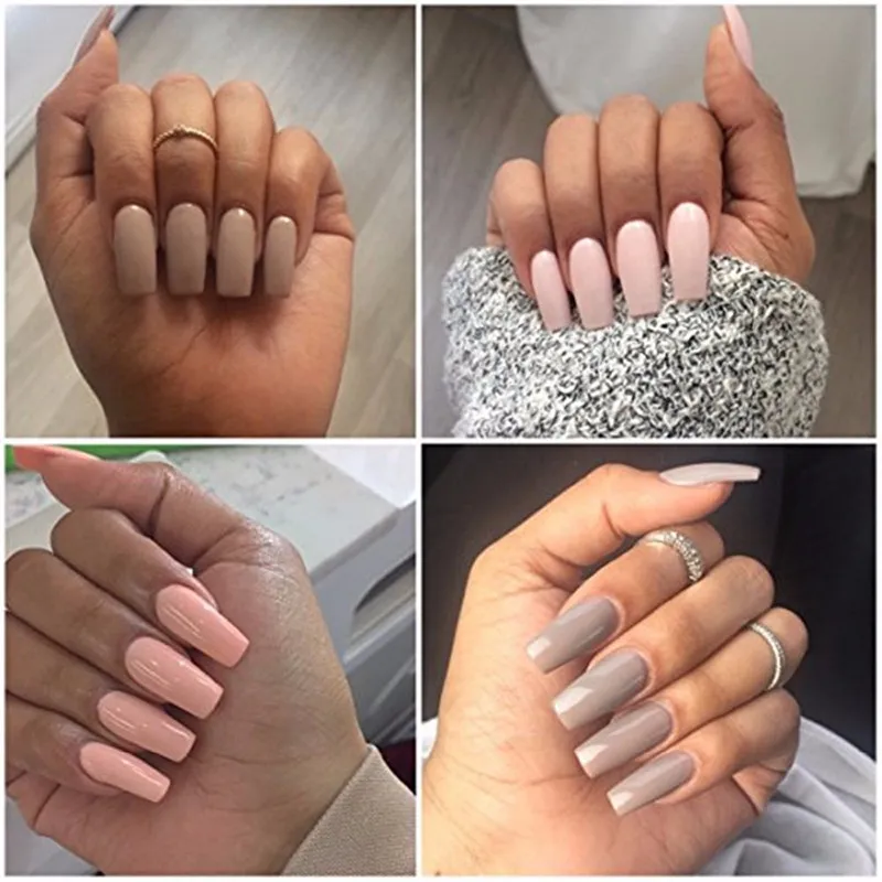 / saco 3d unhas falsificadas claras brancas francês francês capa completa acrílico unhas salon diy unha suprimentos nail art ferramenta