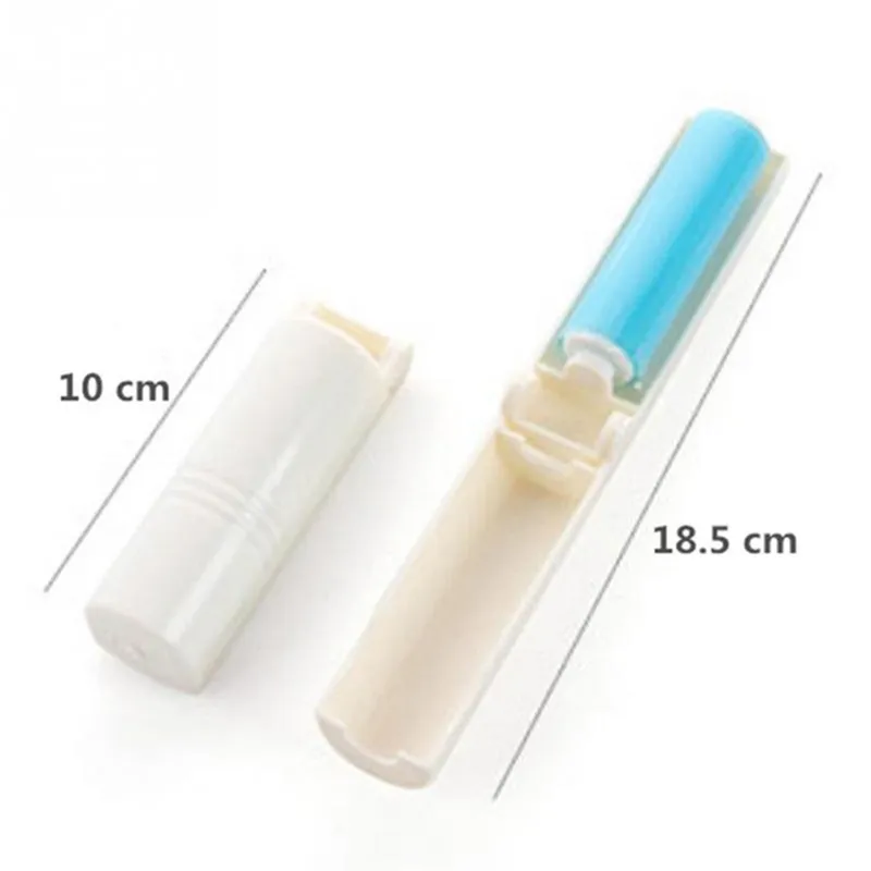 2018 Portable Sticky Washable Lint Roller met dekking voor wollen vellen Haar kleding Reiniger Dust Catcher Remover Dust Lint Roller3909155