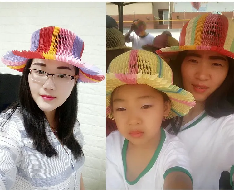 Paper Hats,Folding Hat, Spanish Hat .Magic Vase,Handmade,For Party Decorations Funny Paper Caps