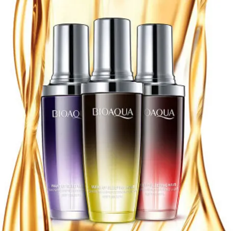 New arrival BIOAQUA Perfume essential oils to improve hair frizz nourish soft tail oil hair products