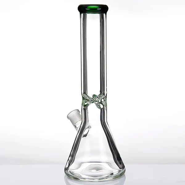 13.2 '' Beaker Glass Bong Simple Bongs Rookaccessoires met ijscatcher Dikke bekerbasis waterleidingen voor roken