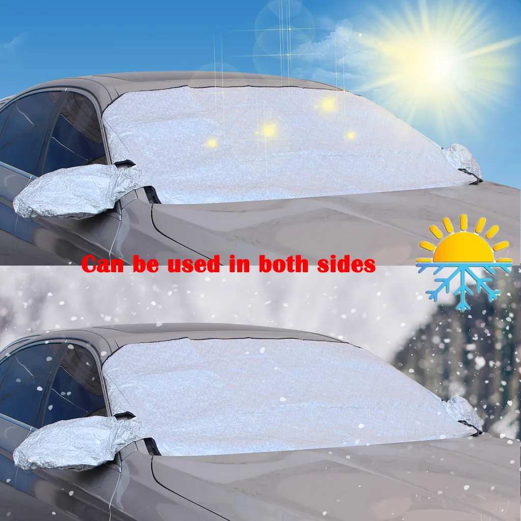 Winter Auto Schneedecke, Faltbare Autoscheibenabdeckung, Sonnenschutz Und  Schneedecke