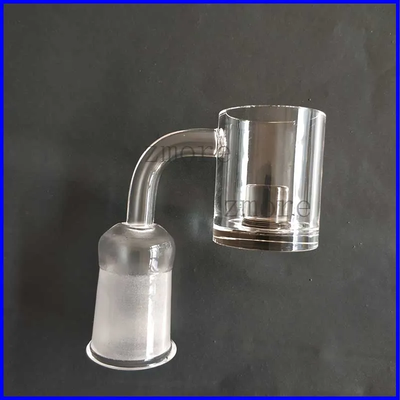 Extra Large Quartz Trough Core Reactor 30mm Nail With With Thermal Pillar 4mm Thick Bottom 10mm 14mm 18mm Flat Top Quartz Banger Nail