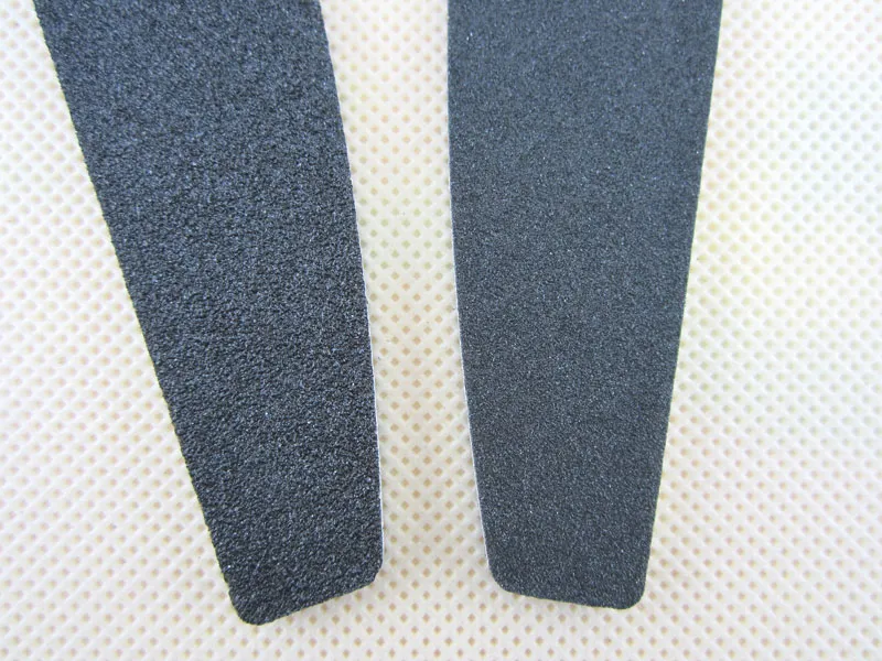 100/180 Grit Nail-bestand 50 stks / partij Nail Tools Black Sandpaper Plastic 80/80 Emery Board