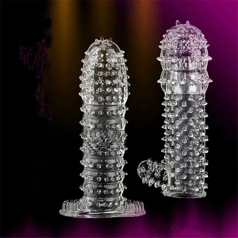 Hot Koop Crystal Penis Ejaculatie Vertraging Mouw Cock erectie Ring Vaginal Seksuele Aid Volwassen Product Seksspeeltjes DHL GRATIS