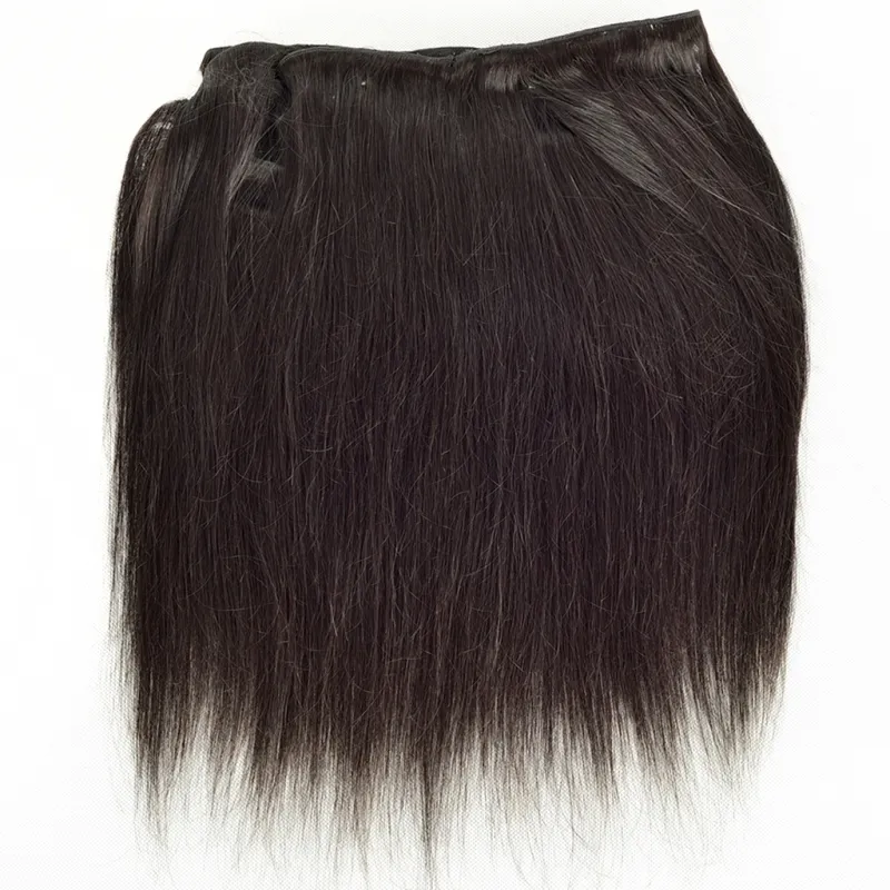 Cabelo humano da Virgem Brasileira de Yirubeauty Cabelo Indiano da Malásia Cabelo liso 1 Peça/LOTO Extensões de cabelo Um pacote duplo duplo