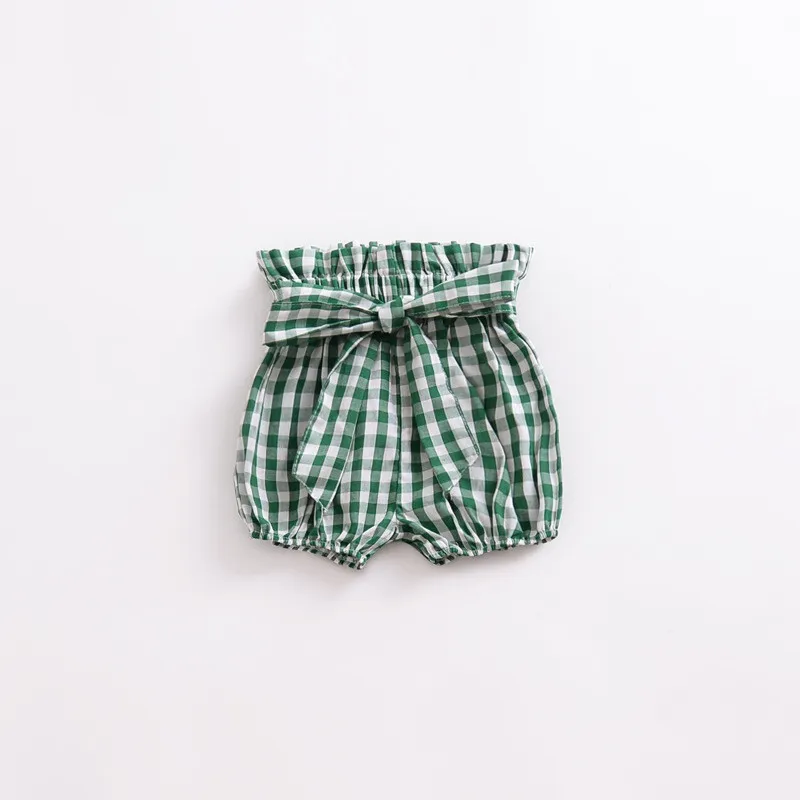 2018 verão bebê meninas calções com bowknot doces cores crianças roupas crianças meninas ruffle shorts da menina da criança roupas bloomers 1-5 anos