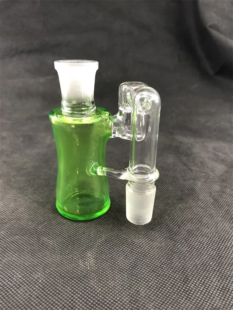 Green glass hookah oil drilling rig smoking pipe bong, 14mm joint, factory direct price concessions