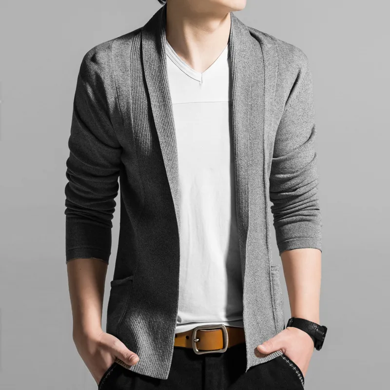 Young sales men's cardigans
