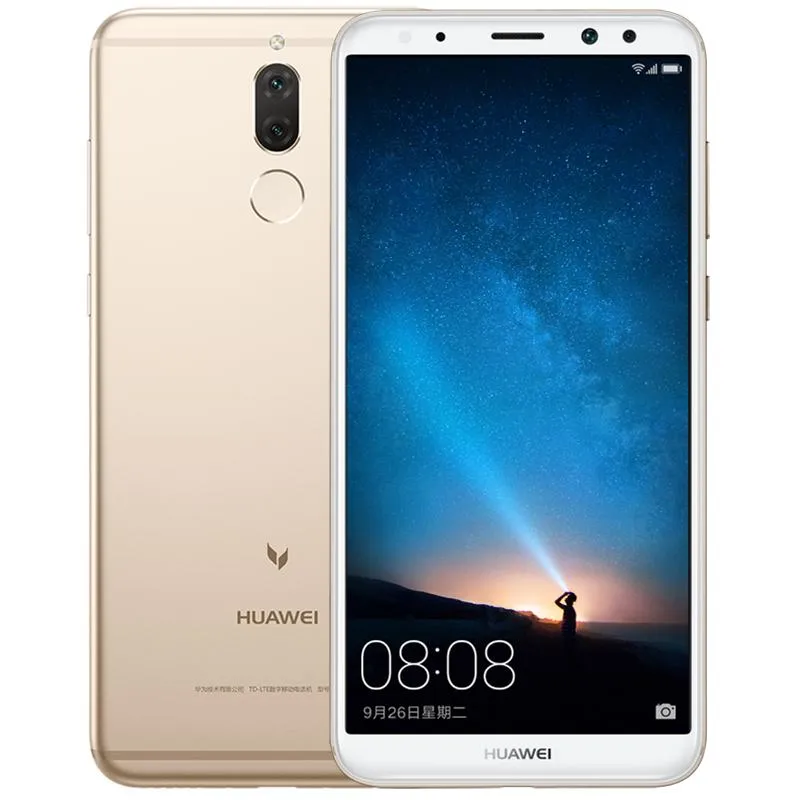Téléphone portable d'origine Huawei Maimang 6 4G LTE 4 Go de RAM 64 Go de ROM Kirin 659 Core Android 5.9 pouces 16.0MP d'empreintes digitales Smart Phone Mobile
