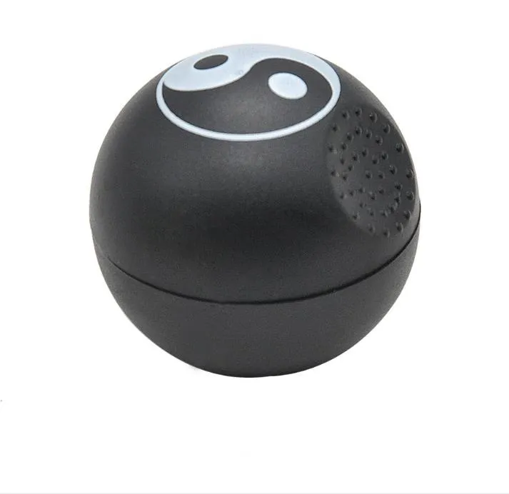 Plastic smile with magnet manual tobacco grinding device of plastic smoking tobacco grinder