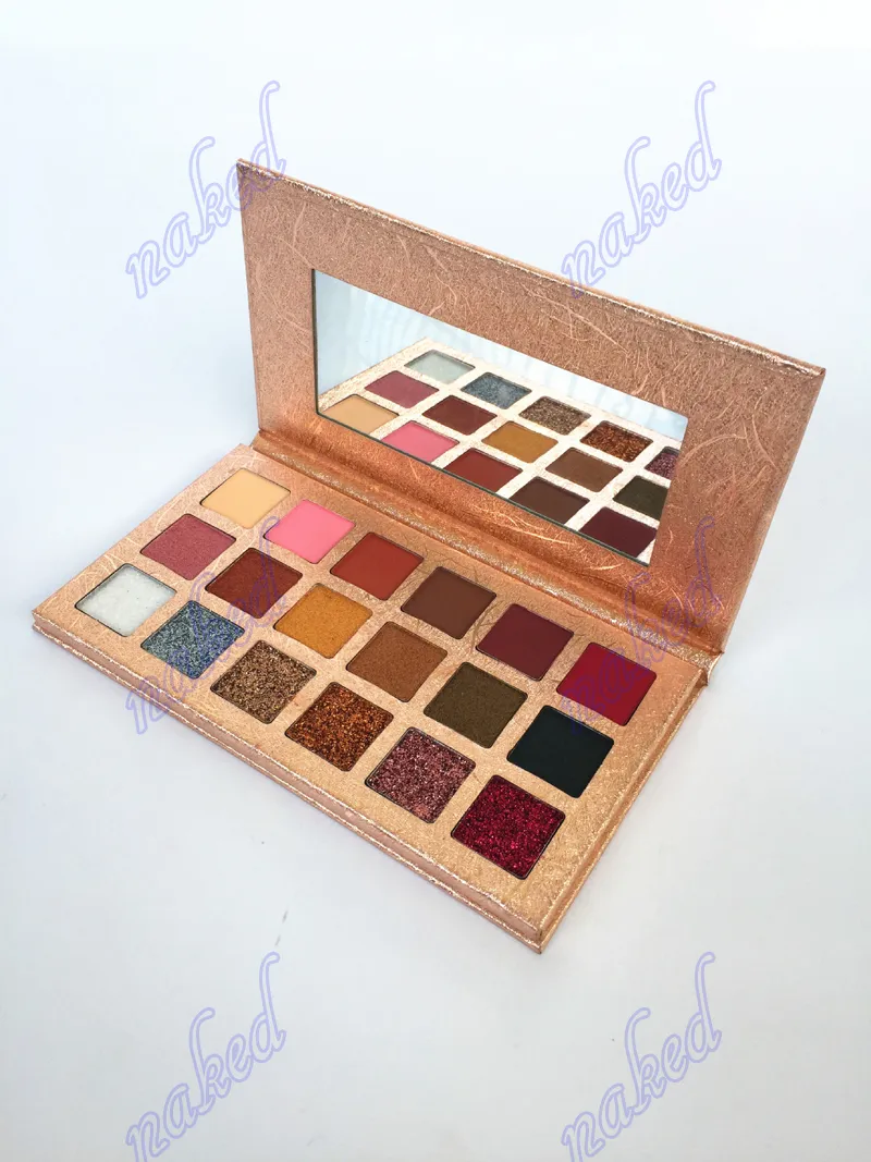 Prywatna etykieta Kosmetyki Kosmetyki Matteshimer Makeup Kosmetyczny Cień Oczu 18 Kolor Eyeshadow Palette Brak logo Pack Design