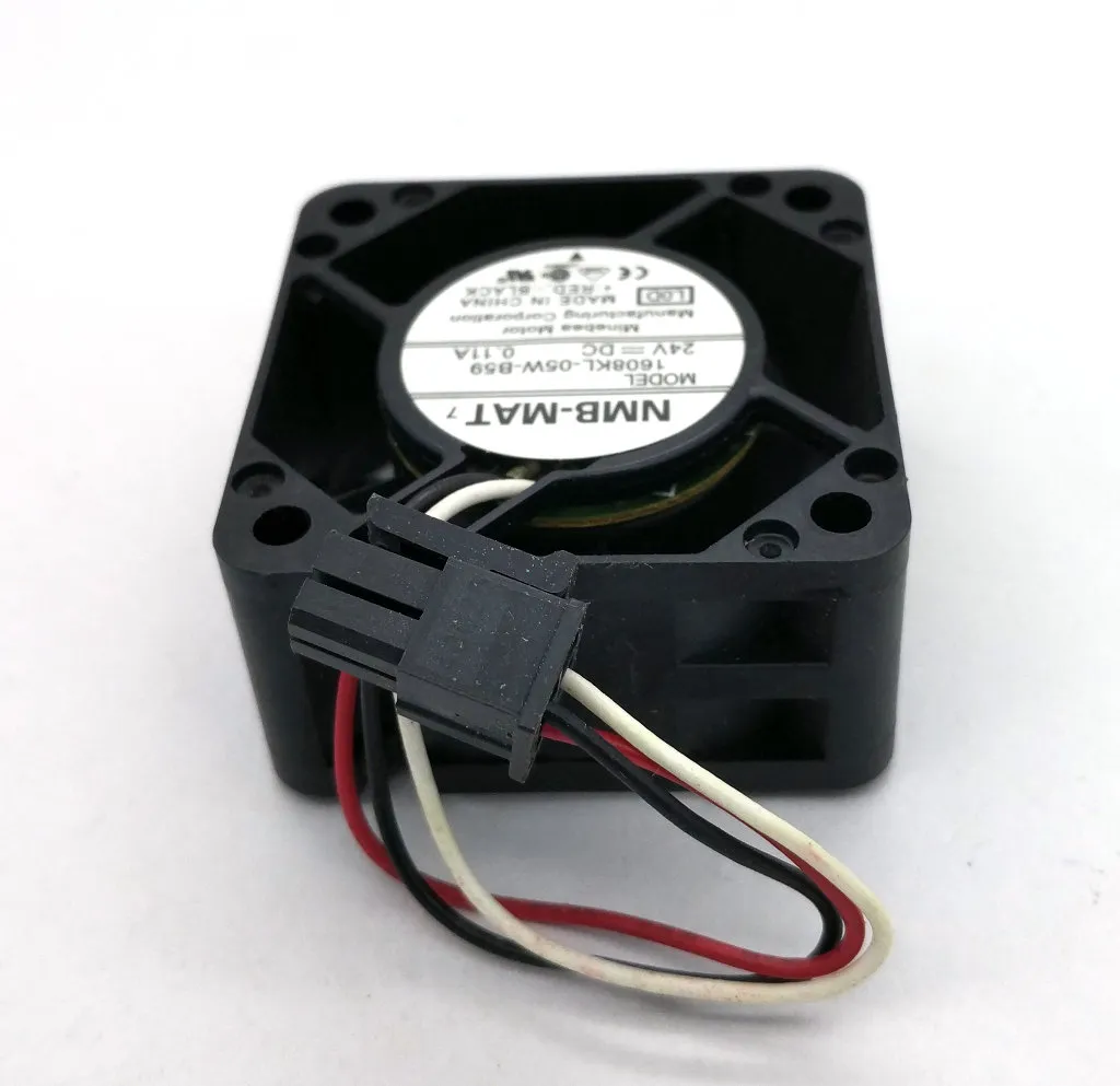 Nuovo Originale NMB 1608KL-05W-B59 L0D DC24V 0.11A 40x40x20MM 3 Linee Ventola di Raffreddamento Inverter