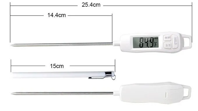 2018ミニフードミートプローブ電子調理ツール温度計キッチンデジタル調理家庭用温度計