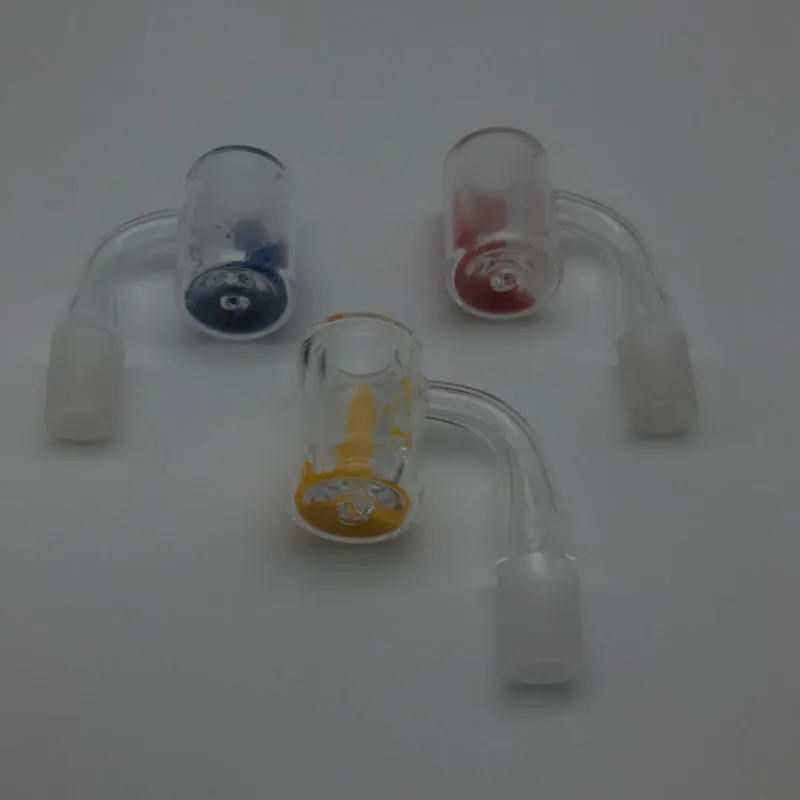 Latest Quartz Thermal Banger 25mm OD With Thermochromic Bucket Double