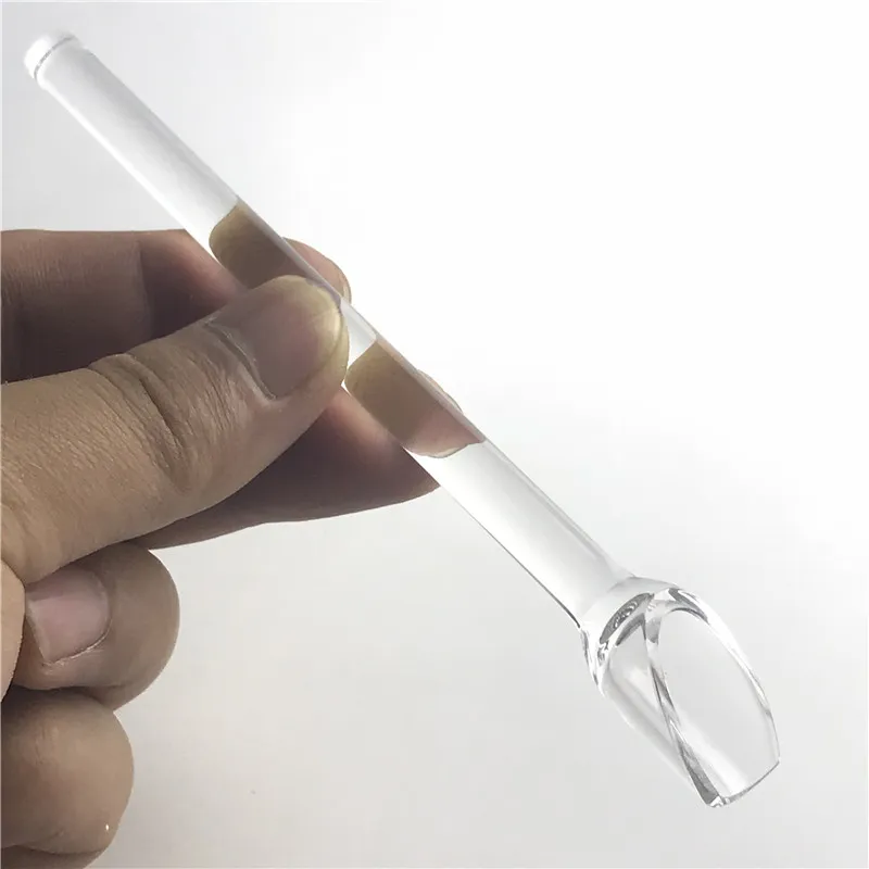 Limited Edition Quartz Diamond Shovel Wax Oil Dab Dabber Hookah Tool with 5 Inch XL XXL Quartz Bucket Shovels for Smoking