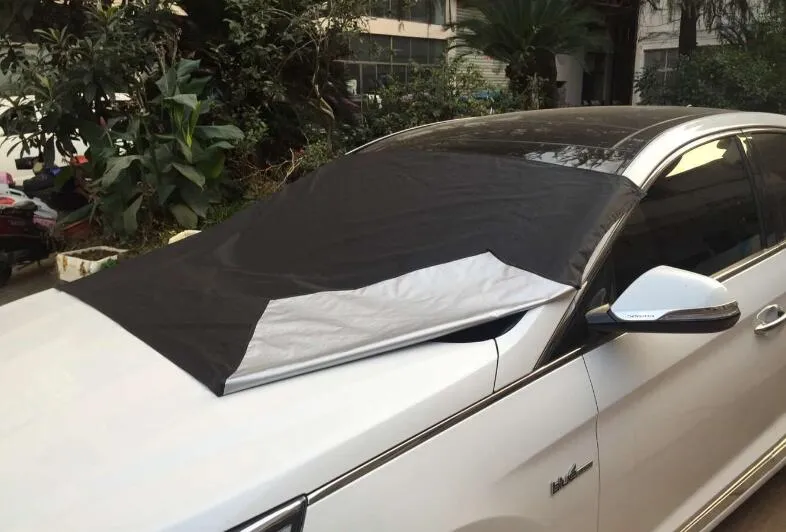 210x120cm Magnetische Car Windschutzscheibe Sonnenschutz Frontscheiben  Abdeckung