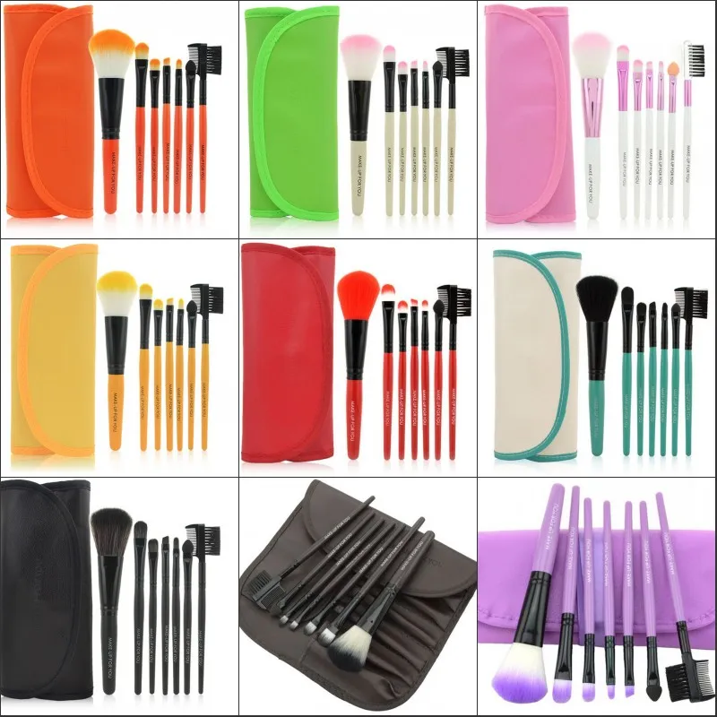 Pro Makeup Brush Set Premium Synthetic Foundation Eyeshadow Eyeliner ...