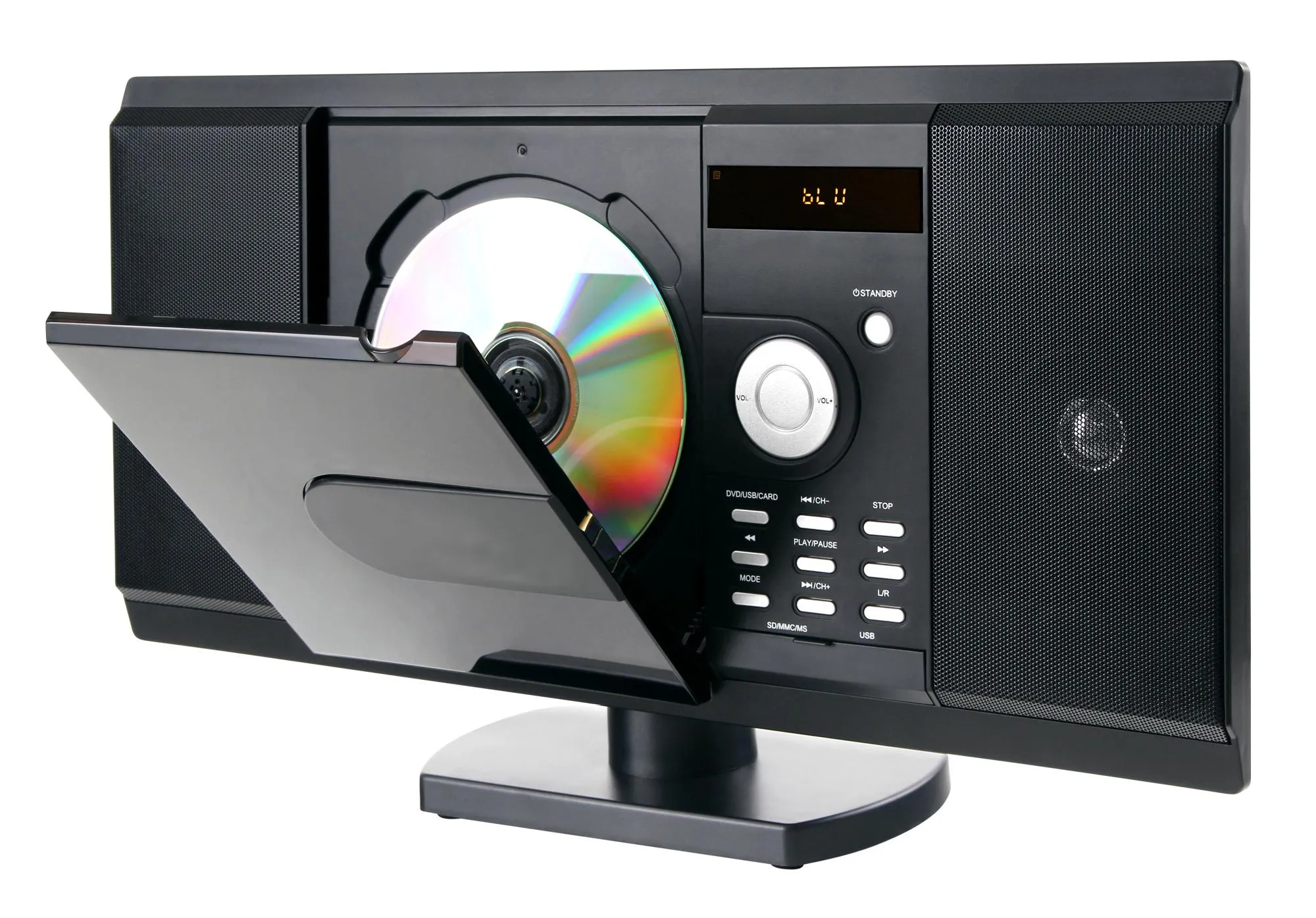 Lecteur CD/DVD portable avec Bluetooth, lecteur CD/DVD mural, avec