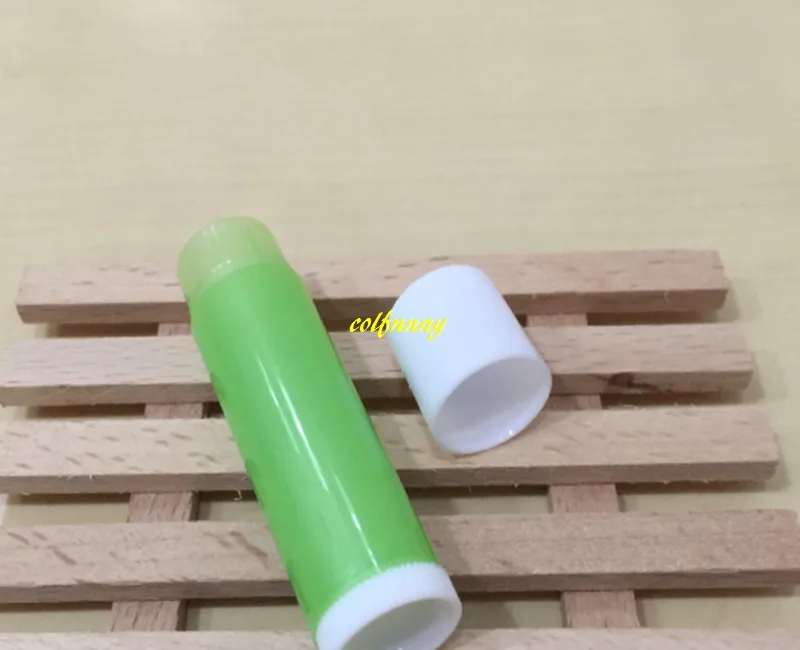 1000pcs / lot colorido Tubo DIY 5g 5ml Batom Garrafa Lip Balm recipientes vazios Cosmetic Loção Container Cola em bastão