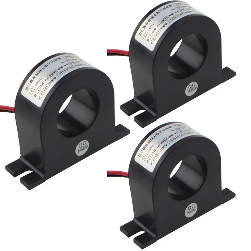 3 pcs/lot nouveau Mini 50A/5A 100A/5A 150A/5A AC transformateurs de courant CTs 0.5 classe livraison gratuite avec numéro de piste 12001691