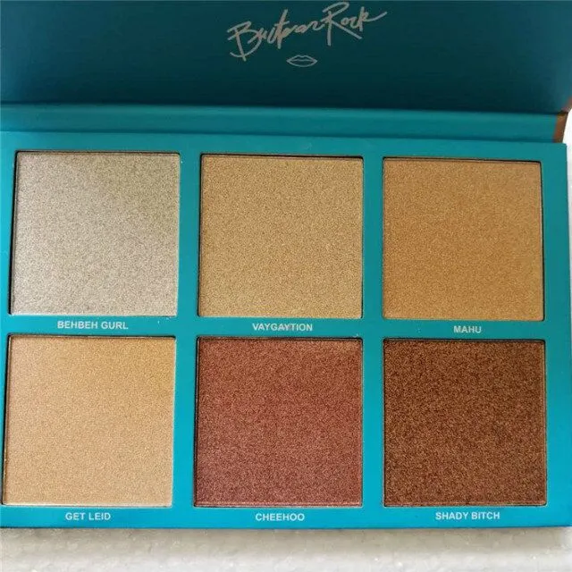 Top Quality Face Highlighter Eye Shadow palette Babe IN Paradise Bronzers & Highlighters easy wear and long-lasting DHL free