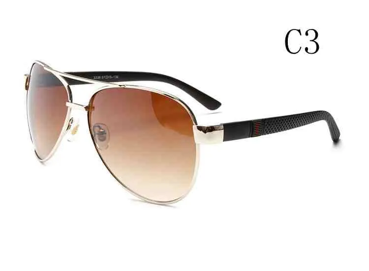 2018 العلامة التجارية الجديدة نظارات شمسية رجالي أزياء النظارات الشمسية مصمم نظارات للرجال والنساء إطار كبير نظارات شمسية عالية الجودة 4 ألوان 3336
