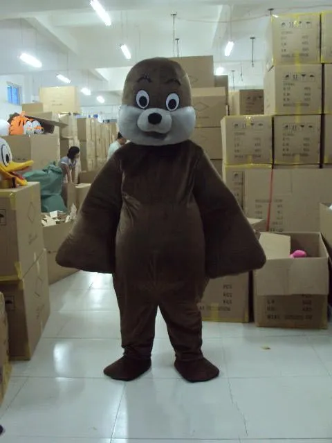 2018 High quality Sea lions Mascot Costumes Birthday Kids sea Animal Xmas Theme Anime Costumes Carnival Fancy Dress Mascotte