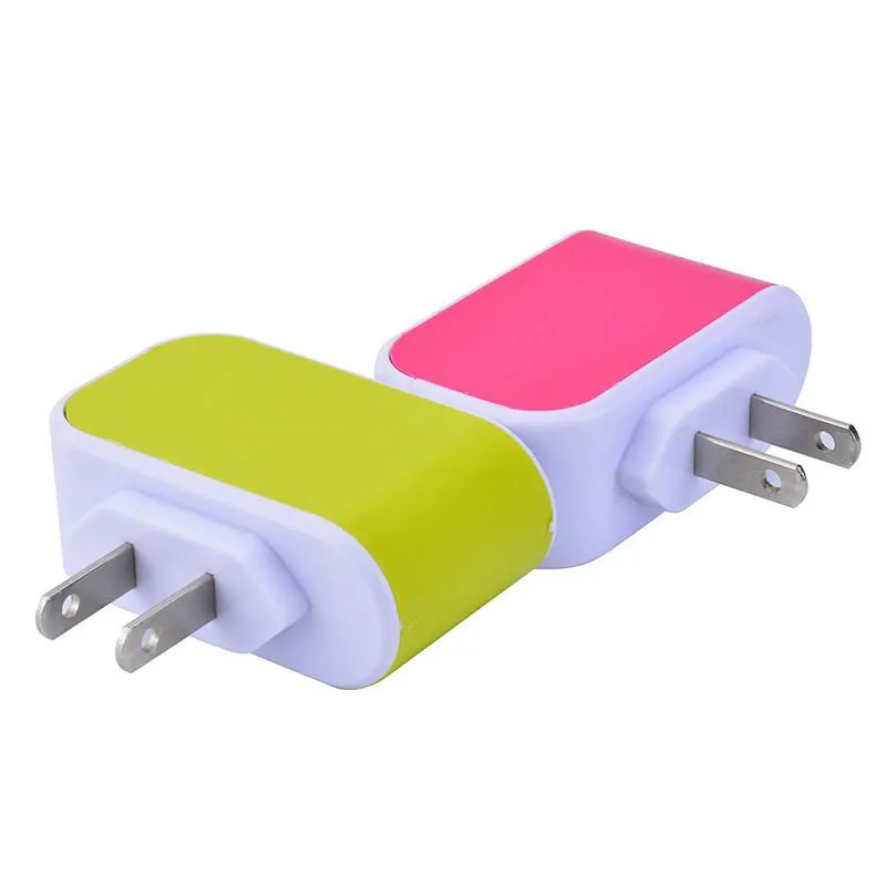 Wholesale 3.1A Wall Charger USB 5V 3 Port USB Charger Adapter Home Travel Charger For Mobile Phone