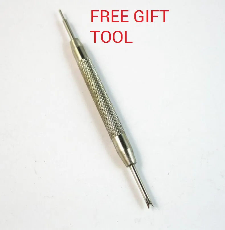 Premium 20mm Soft Rubber Watch Band Strap Best Seller! Includes