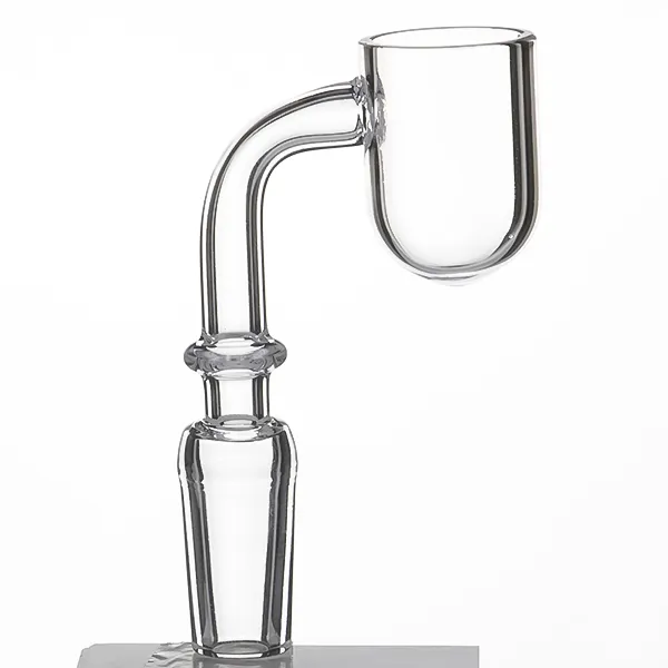 Quartz Banger Nail à dessus plat 2 mm à fond rond avec clou de seau sans dôme Terp Pearl pour bangs en verre Dab Rigs 688