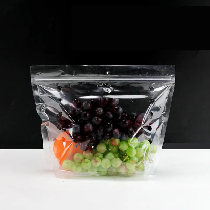 50 Pack Heavy Duty Frosted Clear Grip Seal Stand-up Pouches - BPA Free, Food Safe