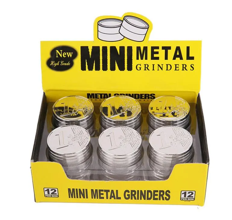 New 40mm Silver 3 level grinder, sharpener, hand grinder, tobacco cutter, smoking set.