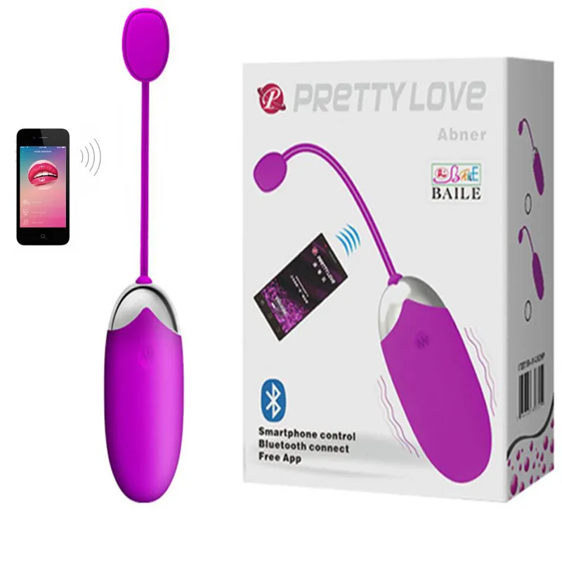 Trådlös app Bluetooth USB Vibrator Sexleksaker för kvinna hoppar ägg G Spot Dildo Vibratorer för Women Vibrador Analsexprodukter D18111203