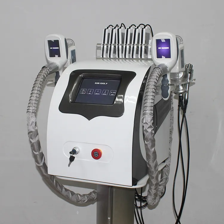 Nieuwe collectie Professionele cryolipolysis vet bevriezen machine 40k ultrasone cavitatie RF lipo laser cryotherapie gewichtsverlies machine CE