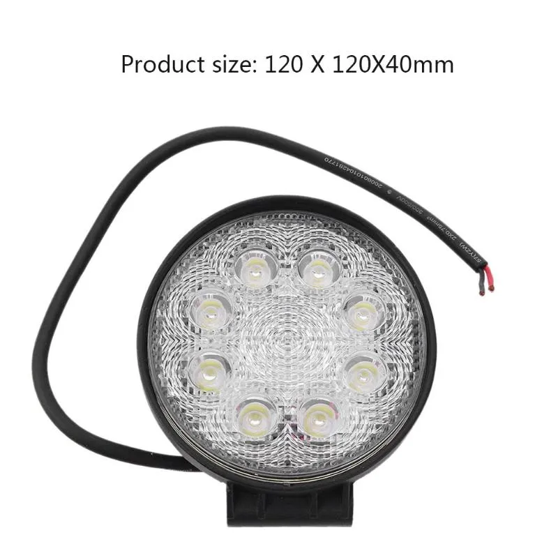 PAMPSEE 4inch 24W LED Work Light 12V~30V DC LED Driving Offroad Light For Boat Truck Trailer SUV ATV LED Fog Light Waterproof