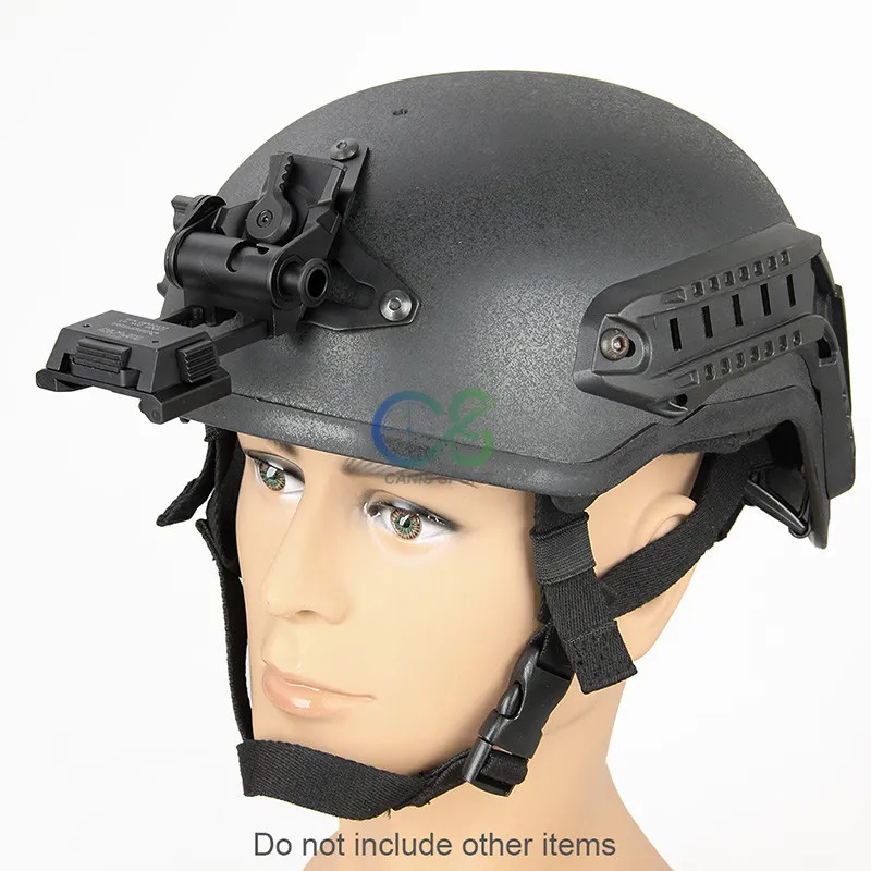 Nova chegada adaptador de capacete de alumínio sistema de montagem nvg suporte de capacete com mortalha vas permanente para visão noturna CL24-0189
