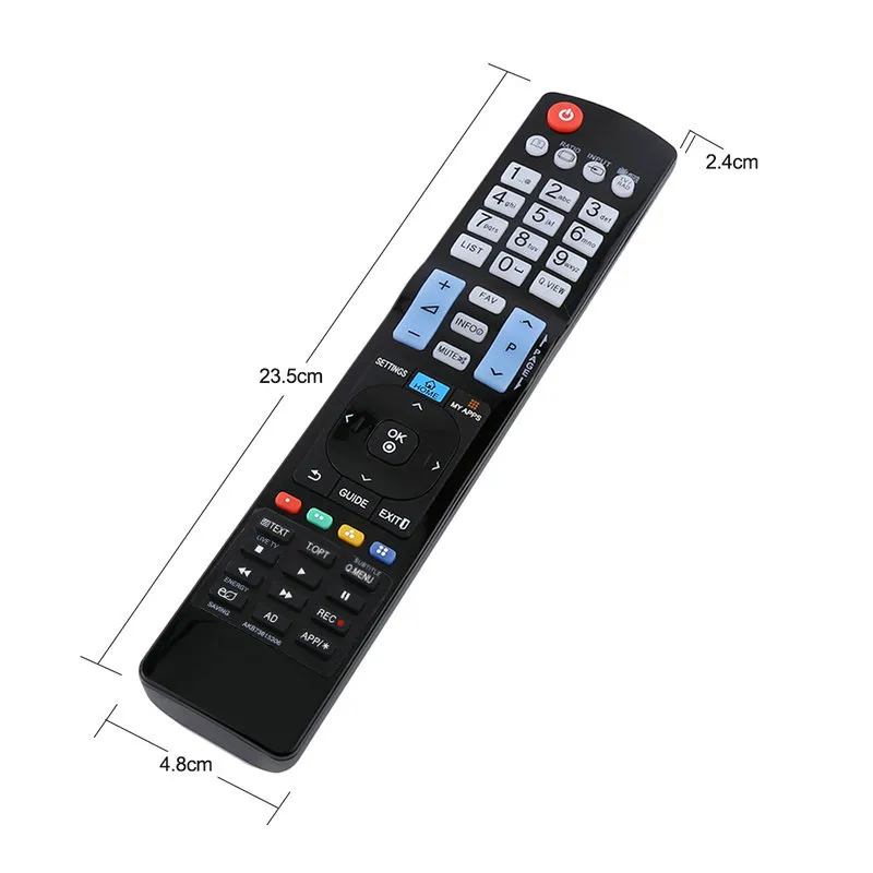 LG HDTVのスマートリモートコントロールコントローラーの交換LEDスマートTV AKB73615306ワイヤレスリモートユニバーサル1584780