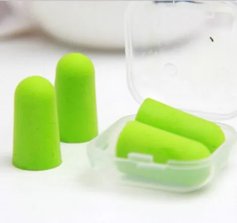 Earplugs Noise Reduction For Travel Sleeping Health Separate boxes Soft Foam Noise Reducer Ear Plugs Travel Sleep Noise Prevention