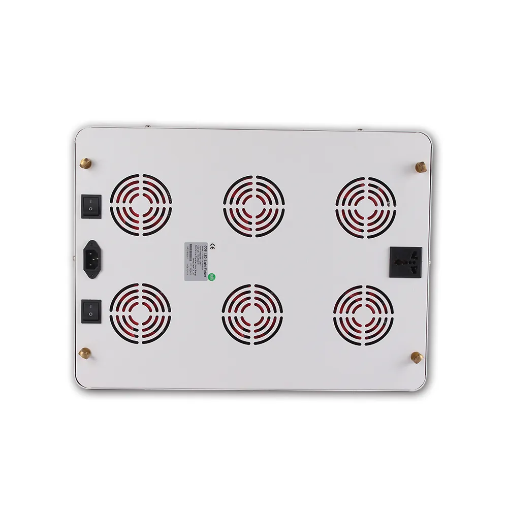 600W COB LED Grow Light Panel Spettro completo con 6 pezzi Cree CXB3590 3500K CD bin 80 Lampada CRI semina interna Crescita Fioritura